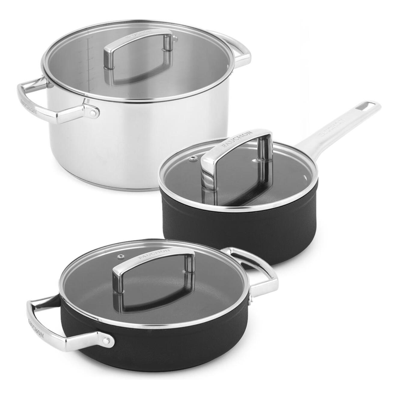 Set 6 pièces  antiadhésive aluminium SIGNATURE