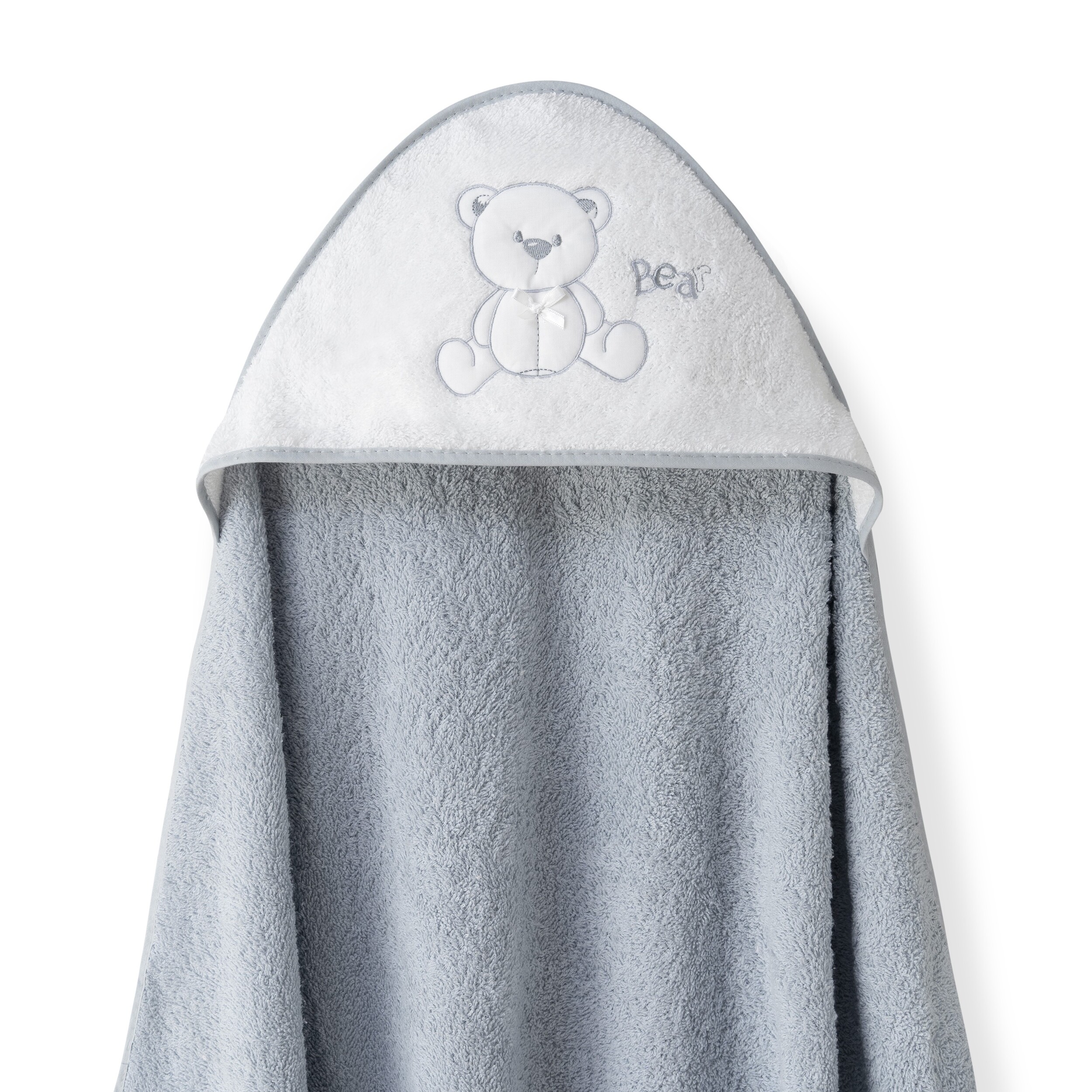 Set Capa de Baño Oso Lazo con Babero