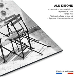 Tableau pause détente Tableau alu Dibond