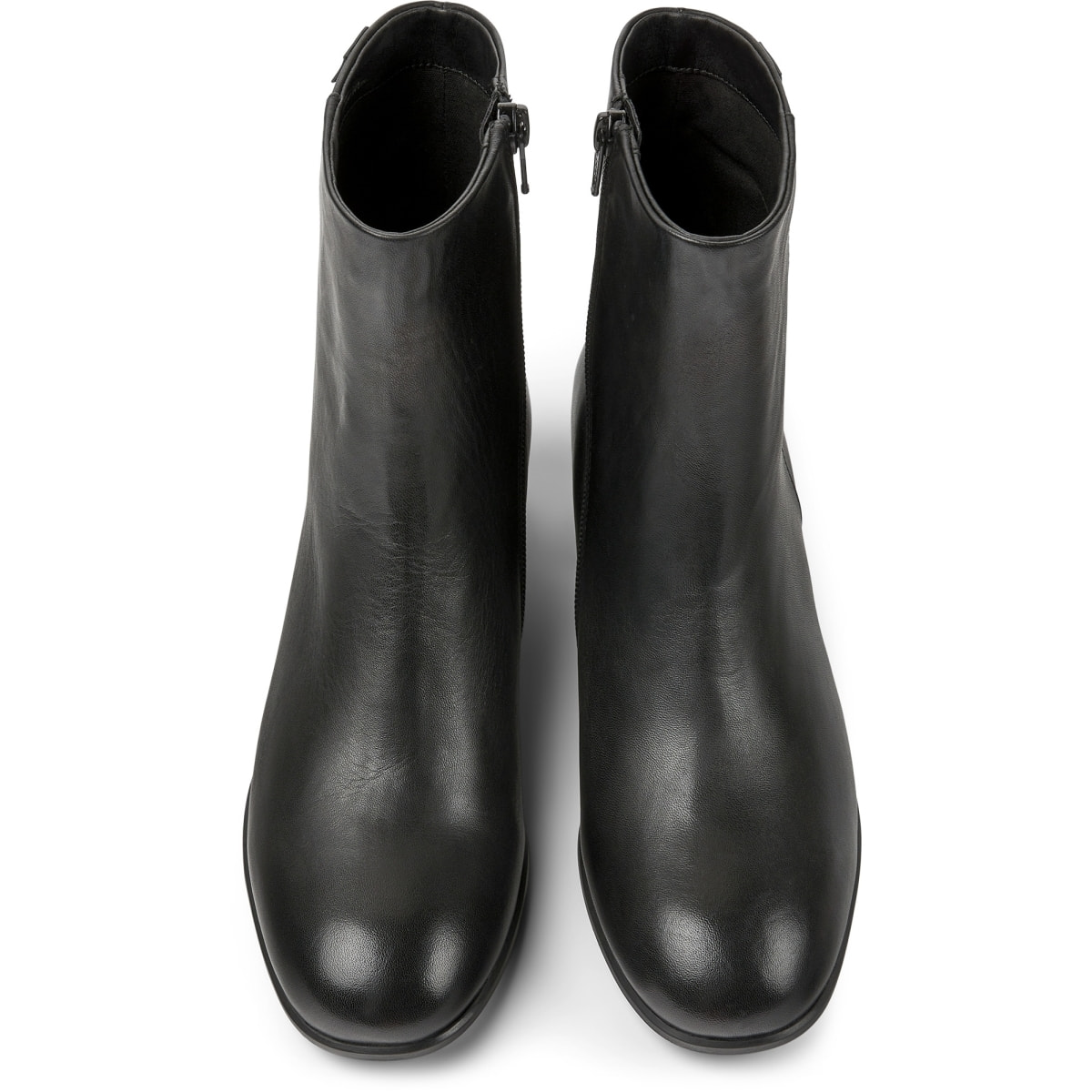 Botines - CAMPER Katie - Negro - Cuero liso