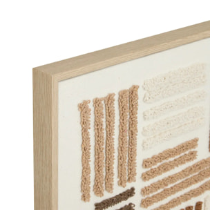 Toile 3D Emir marron 50x70cm