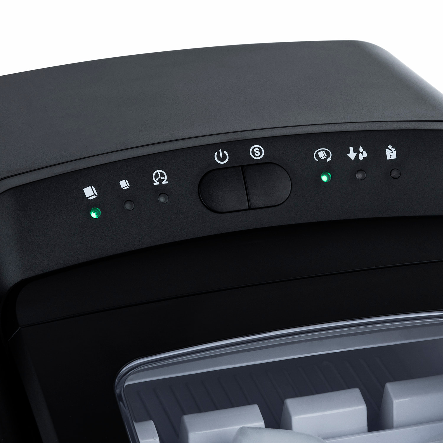 Máquina Para Hacer Hielo, 145W, Capacidad 15 kg, 2 Tamaños de Cubitos.