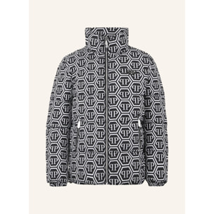 PHILIPP PLEIN Nylon Puffer Jacket Monogram
