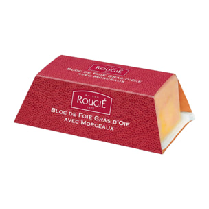 Bloc de Foie gras d'Oie avec Morceaux 30% - 500g