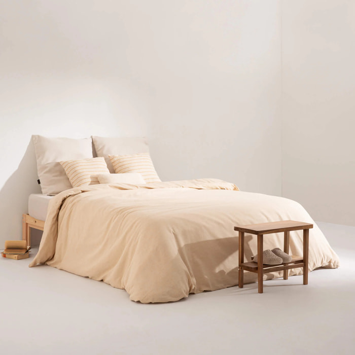 Housse de couette jacquard Elche Amber Gold