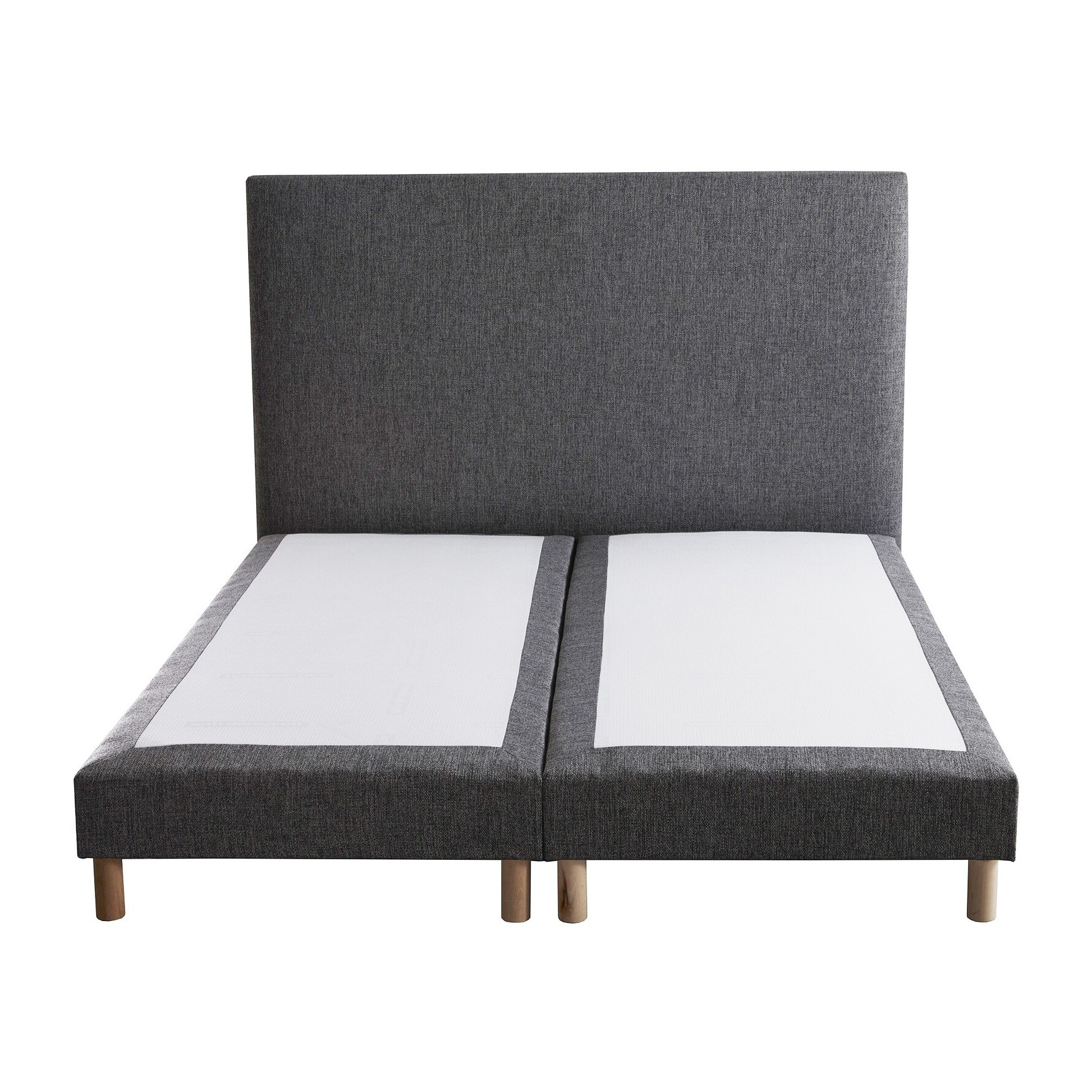 Sommier confort durable SYMBIOSE avec tête de lit lisse élégante