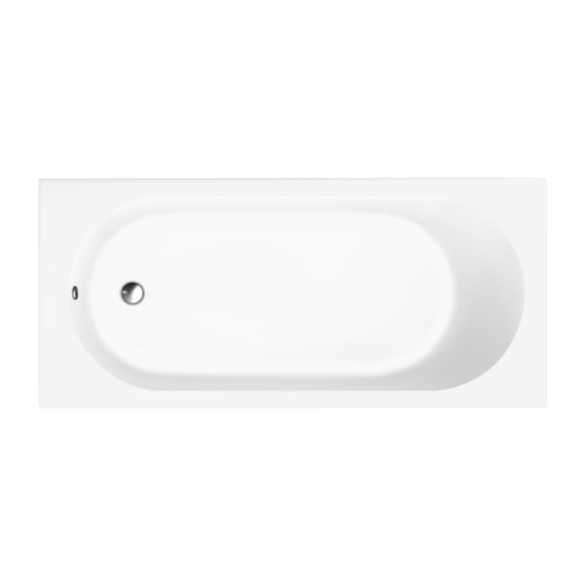 Baignoire droite VILLEROY ET BOCH O Novo acrylique