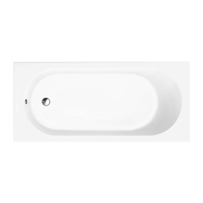 Baignoire droite VILLEROY ET BOCH O Novo acrylique