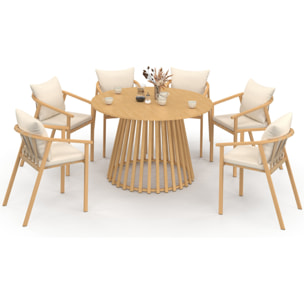 Table de jardin Hortensia ronde Ø120