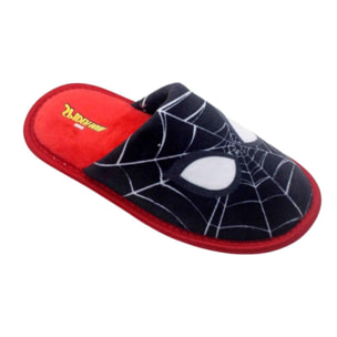 Ciabatta Pantofole Spiderman Nera Lui Marvel Multicolor