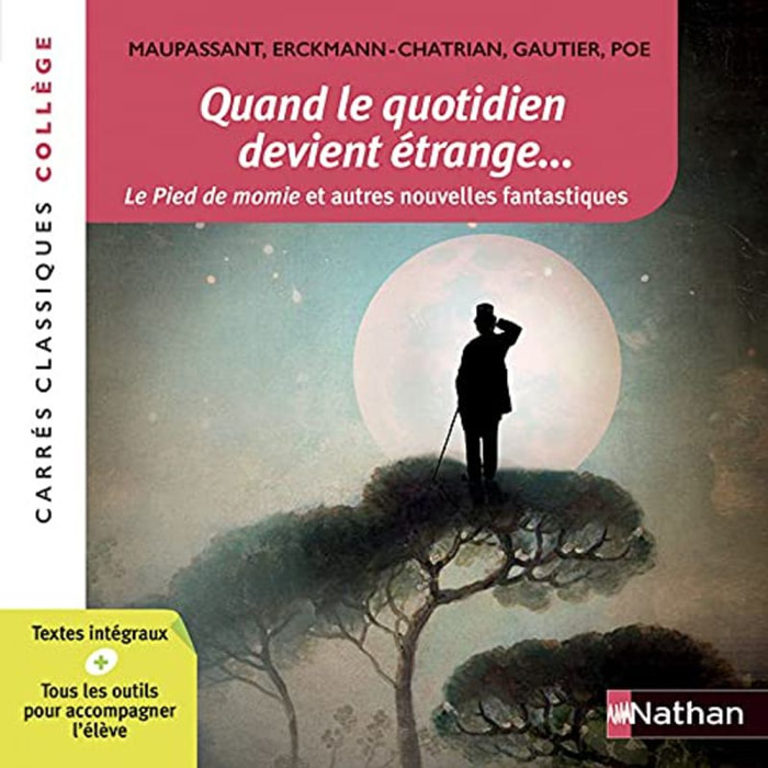 anthologie | Quand le quotidien devient étrange... - Anthologie - Edition pédagogique Collège - Carrés classiques Nathan | Livre d'occasion