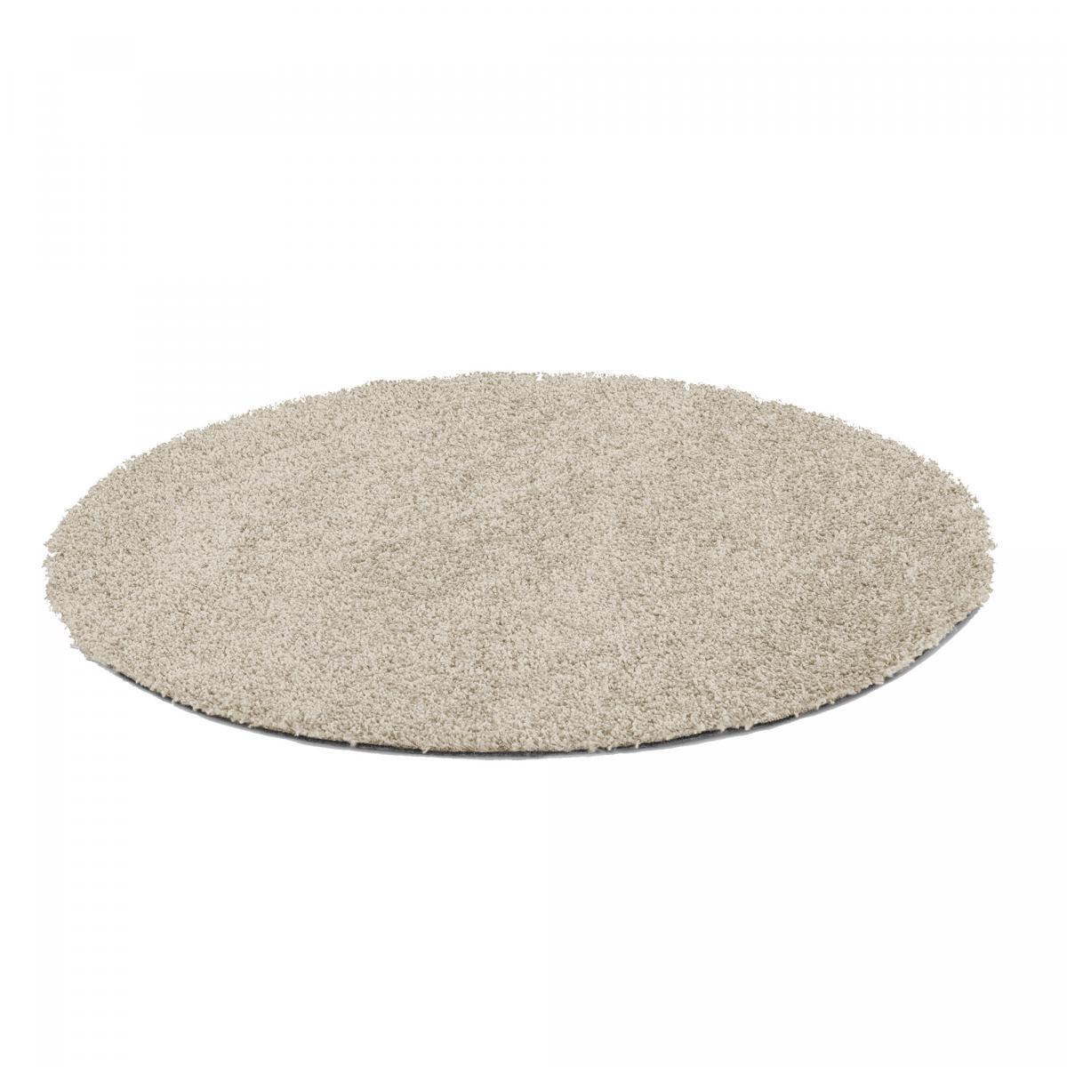 Tapis salon et chambre tissé motif uni LUBU