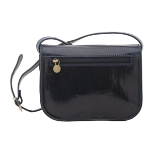 Borsa a tracolla  da donna In Vera pelle Made in Italy 22x16x9,5 cm