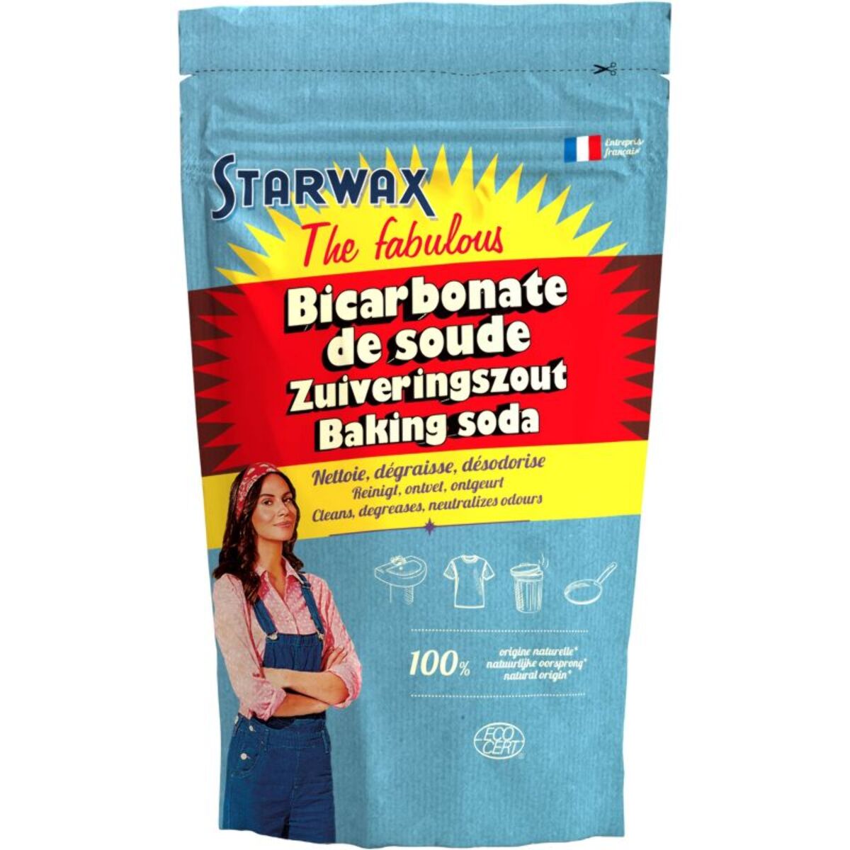 nettoyant STARWAX Bicarbonate de soude 1KG