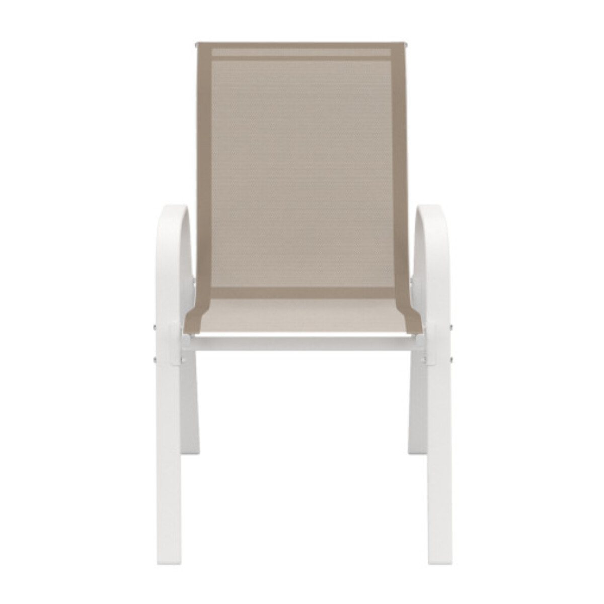 Chaises de jardin empilables textilène