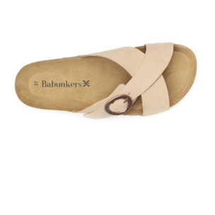 SANDALIA JÁVEA BABUNKERS ROSA