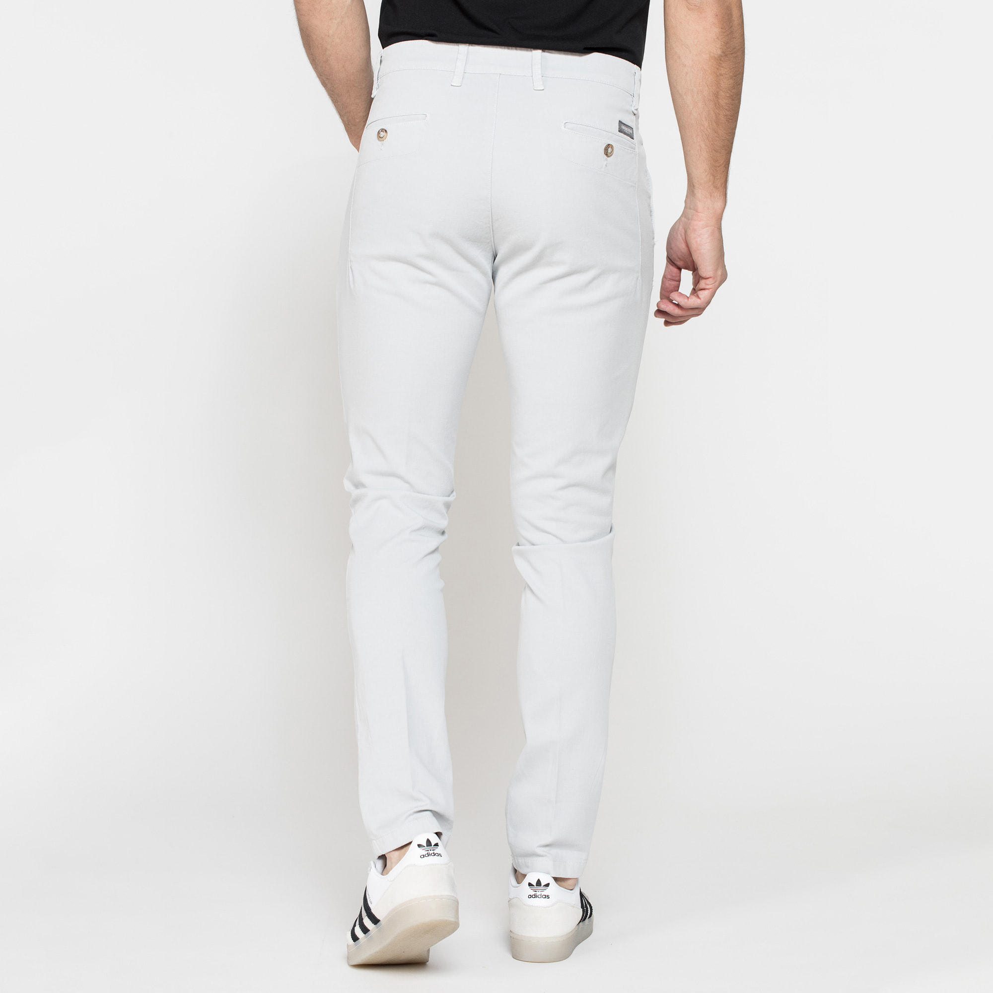PANTALONE CHINO MOD. 617 IN GABARDINA ELASTICIZZATA