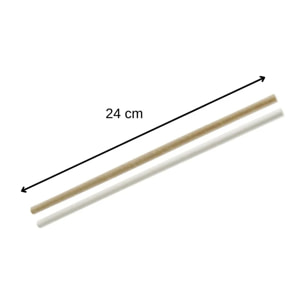 Pailles en papier  24 cm Fackelmann Bar Concept