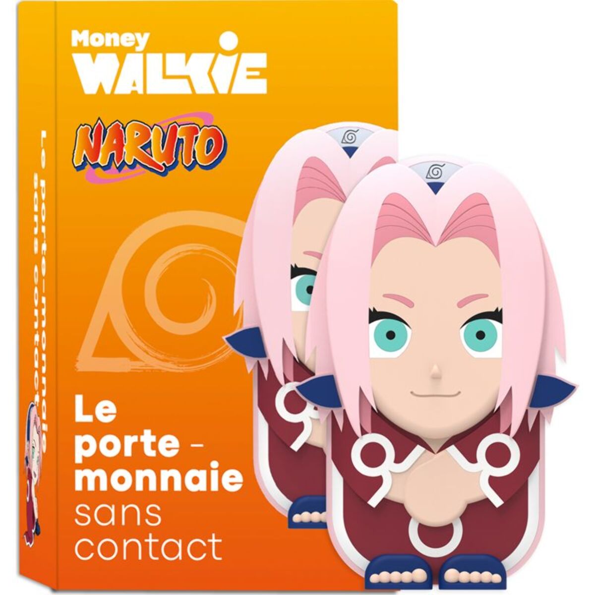 Coque MONEY WALKIE sans contact avec coque Sakura