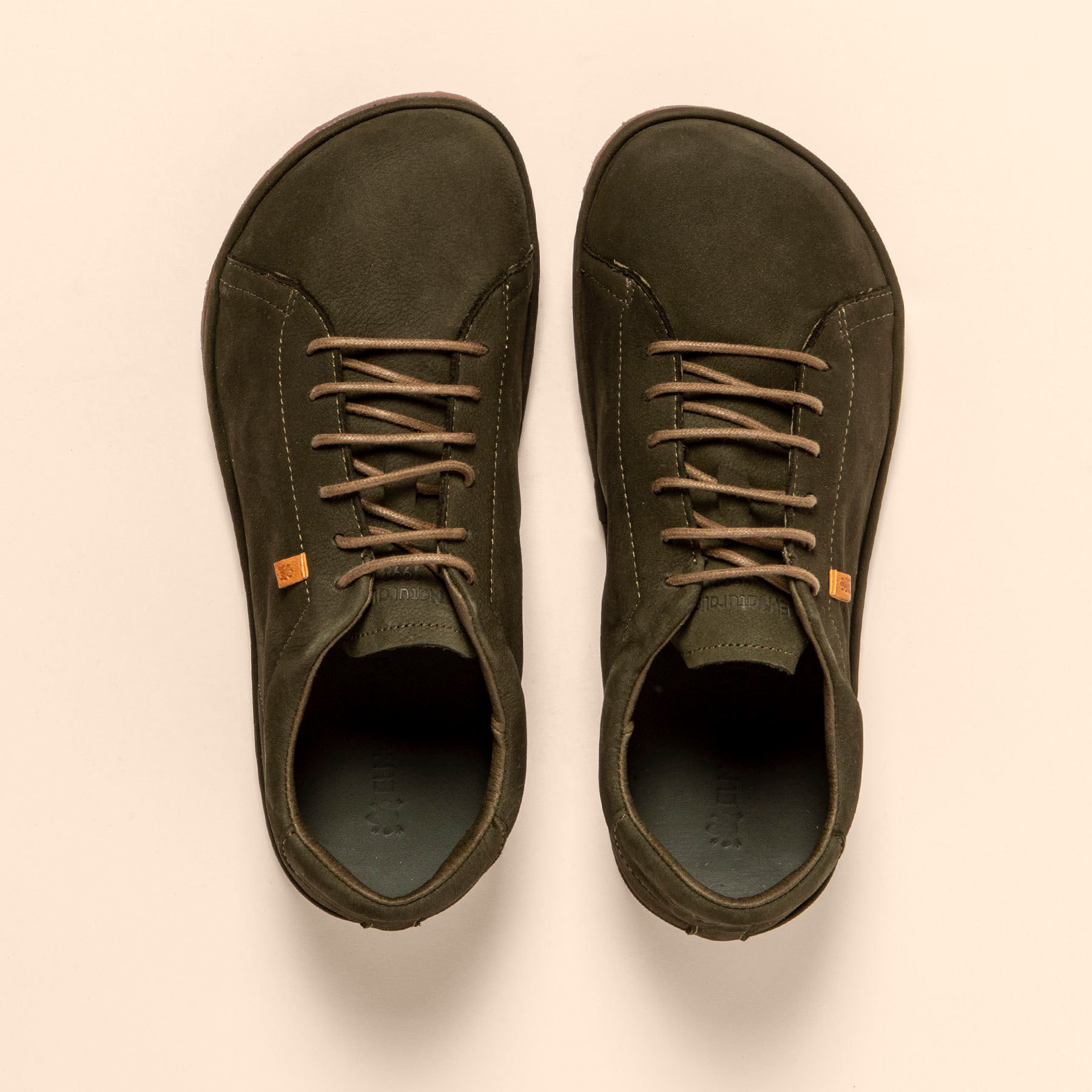 Zapatos N5671 NOBUCK LAVADO KAKI/ BARE color Kaki