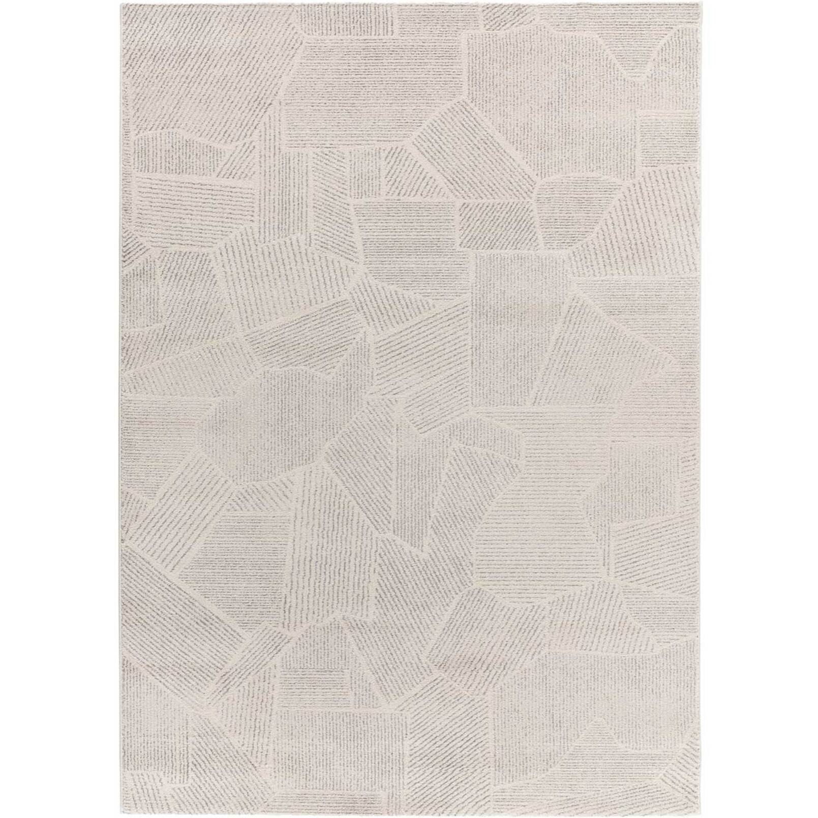 PORTO Alfombra abstracta en color gris, varias medidas disponibles