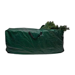 Albero Di Natale 150 Cm Con Sacca Effetto Reale 438 Rami Foltissimo Molto Folto Rami A Gancio Base A Croce Sicura In Metallo Doppia Foglia In PVC