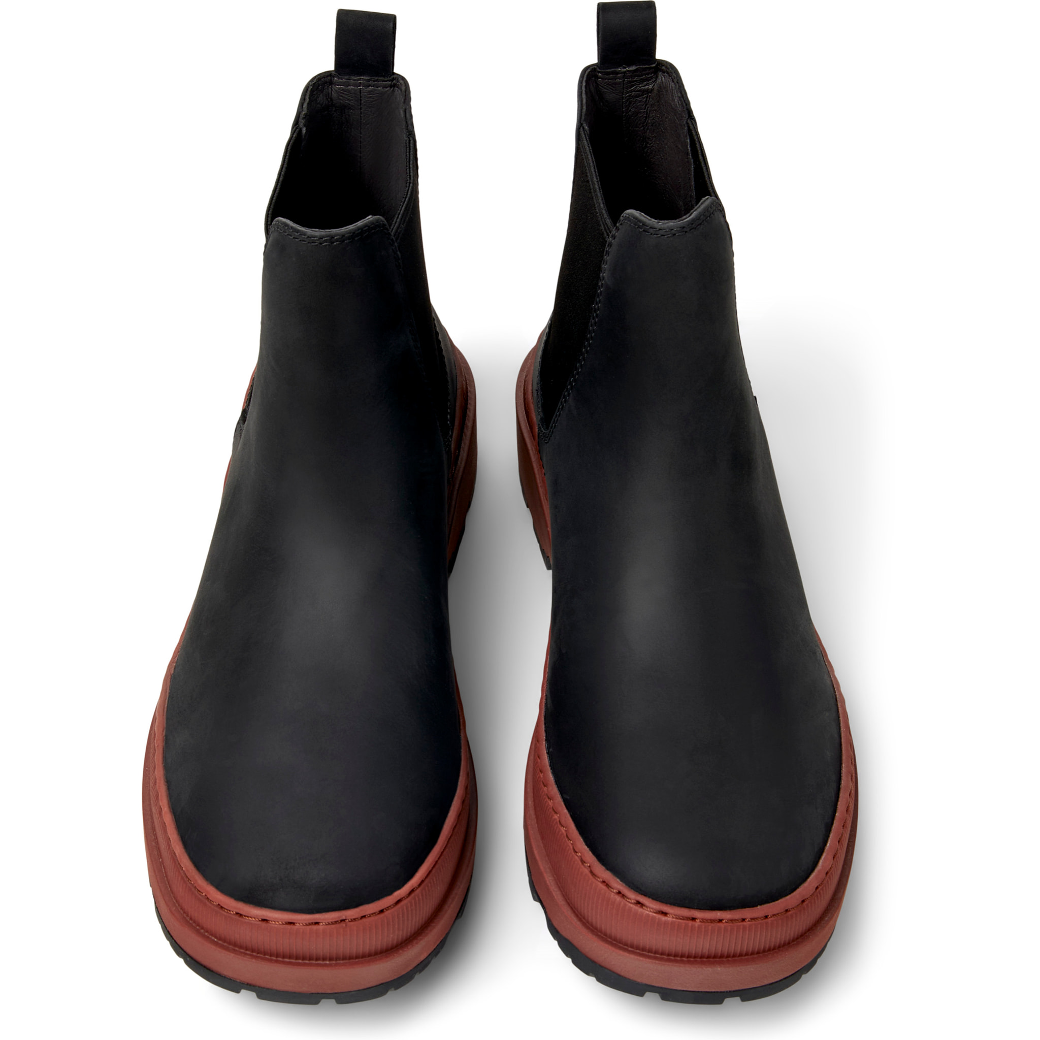 Stivaletti - CAMPER Brutus Trek - Nero - Pelle nabuk