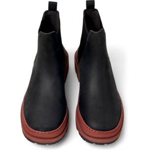 Stivaletti - CAMPER Brutus Trek - Nero - Pelle nabuk
