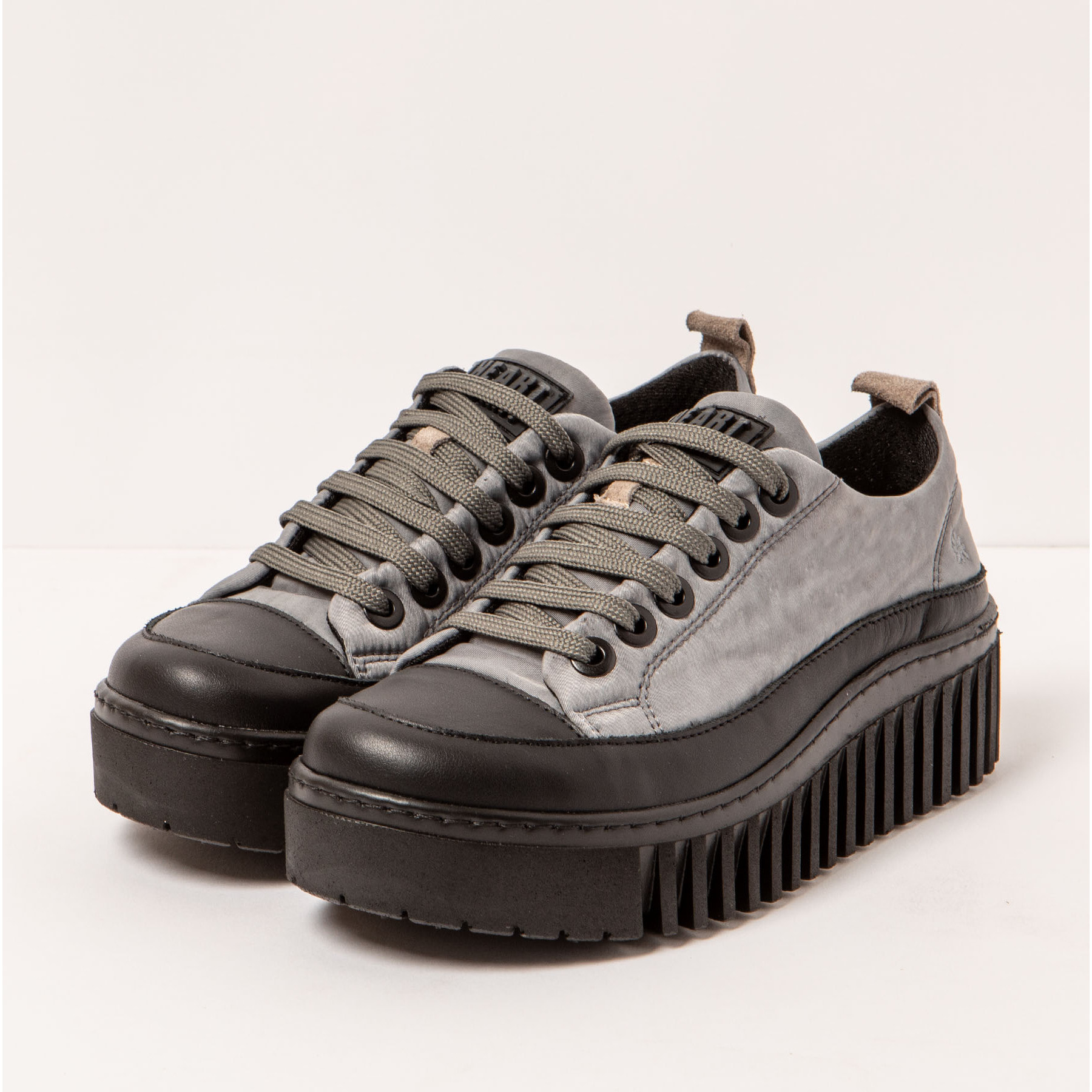 Zapatillas 1518 NYLON GREY-BLACK/BRIGHTON color Grey-black