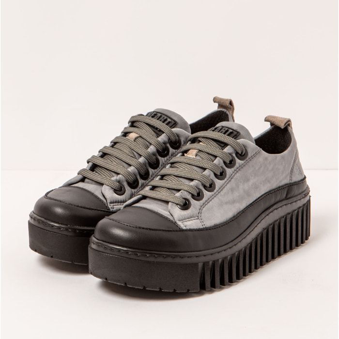 Zapatillas 1518 NYLON GREY-BLACK/BRIGHTON color Grey-black