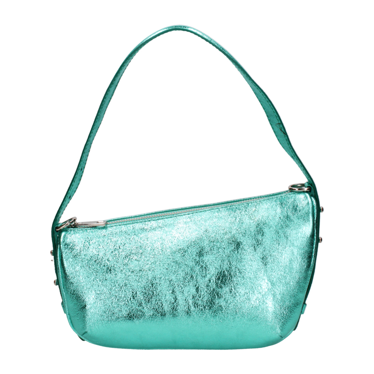 Borsa a spalla da donna In Vera pelle Made in Italy 26x15x10 cm