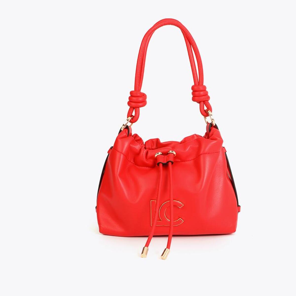 Borsa a tracolla foderata LC