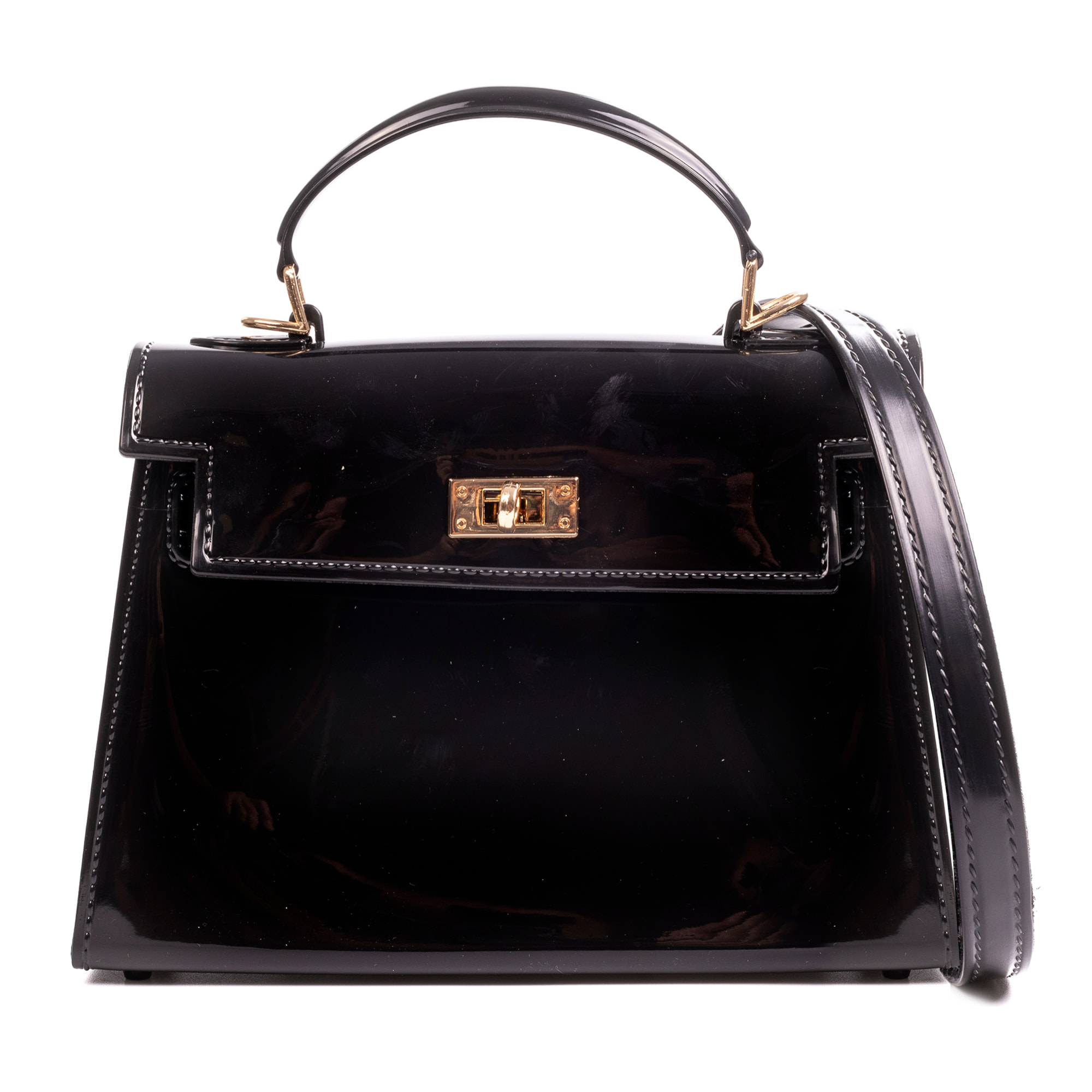 Villacidro borsa a mano Tote mini in PVC.