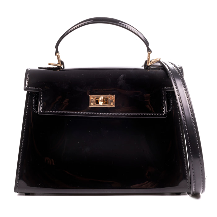 Villacidro borsa a mano Tote mini in PVC.