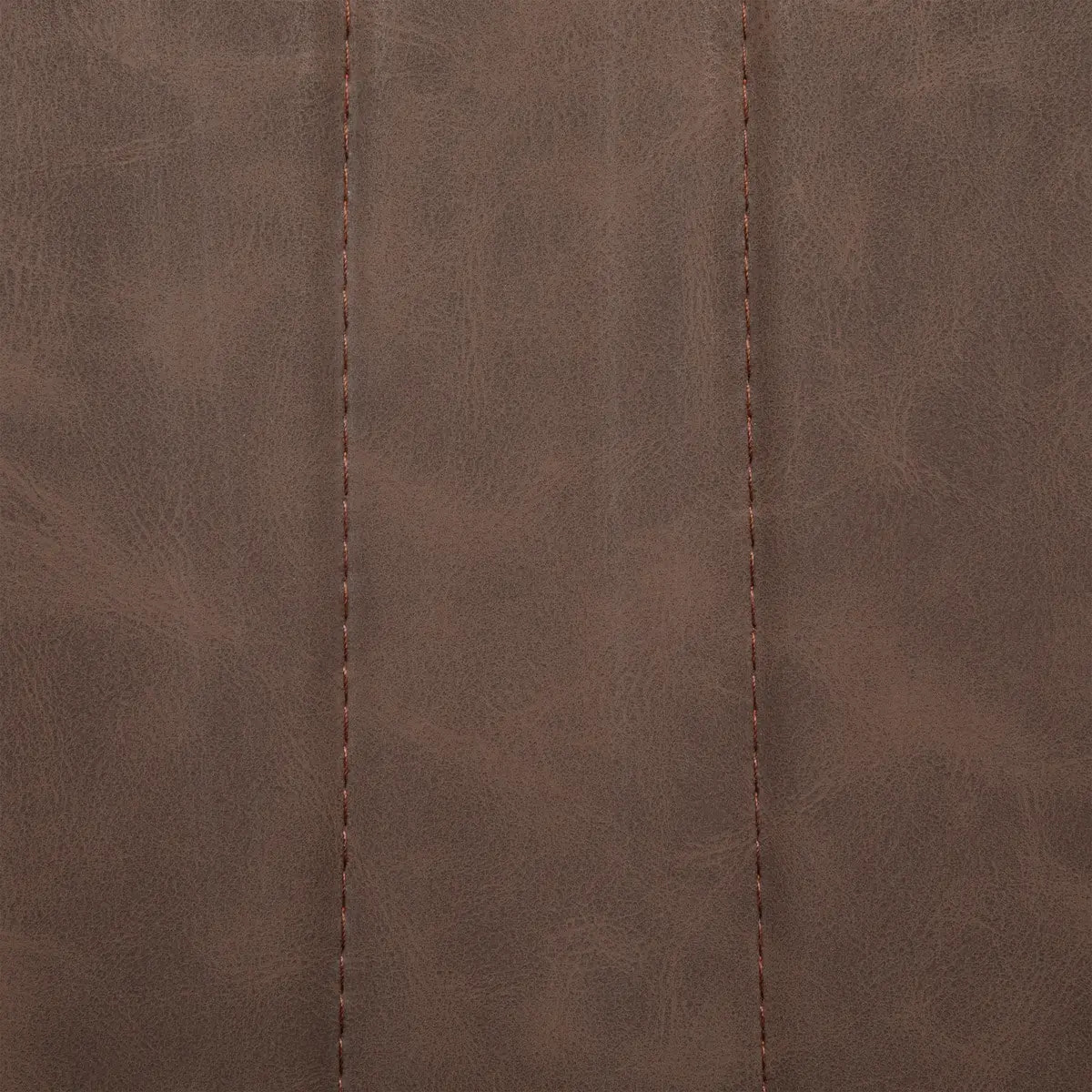 Chaise "Olwen" effet cuir marron