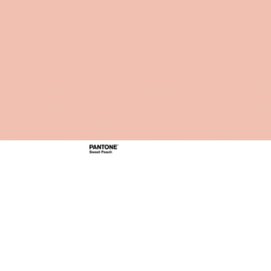 Pantone - Colcha Bouti Estampada - 100% Algodón - 70 gr/m² - Sweet Peach