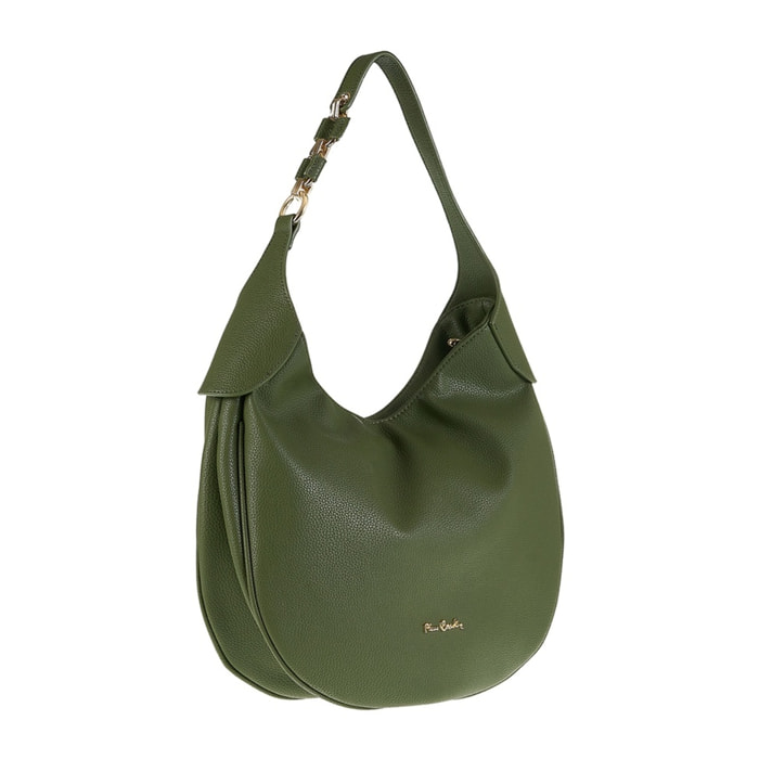 Borsa a spalla da donna Made in Italy - Modello Celeste Lux - 100% pelle - 33.0 x 25.5 x 12.0 cm