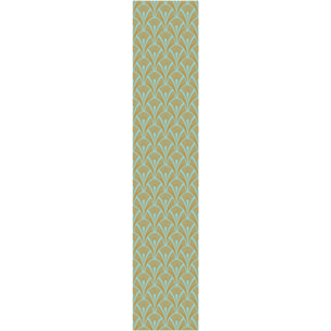 Papier peint intissé pré-encollé - SCANDINAVE ART DÉCO AQUAMARINE - 1 rouleau