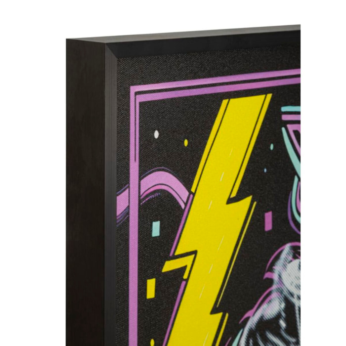 STAMPA C/LED SU TELA MARILIN CM 60X3,5X90 (APPLICAZIONE 3D ACRILICO)