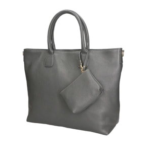 Borsa a spalla da Donna Wladimira in Vera Pelle Made in Italy 43x33x9 cm