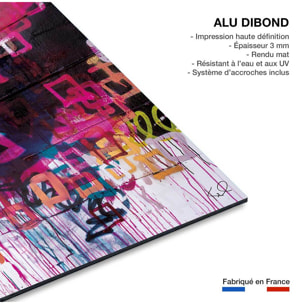 Tableau art cocher toutes les cases  Tableau alu Dibond