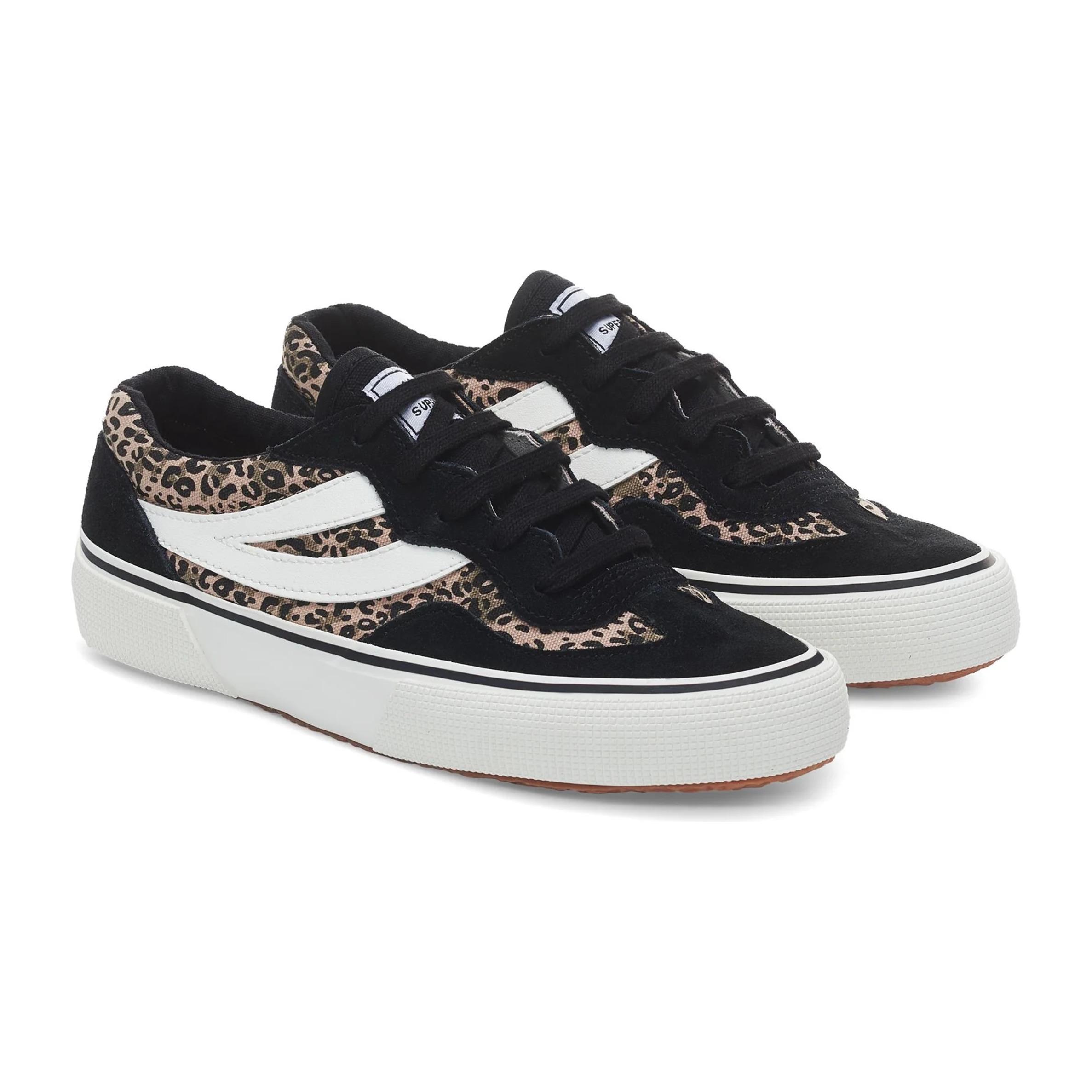 Superga Zapatillas Corte Bajo Mujer 2941 REVOLLEY MICROLEOPARD