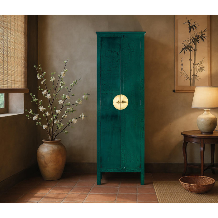 Armario de Madera de Mango 60 Cm Estilo Oriental