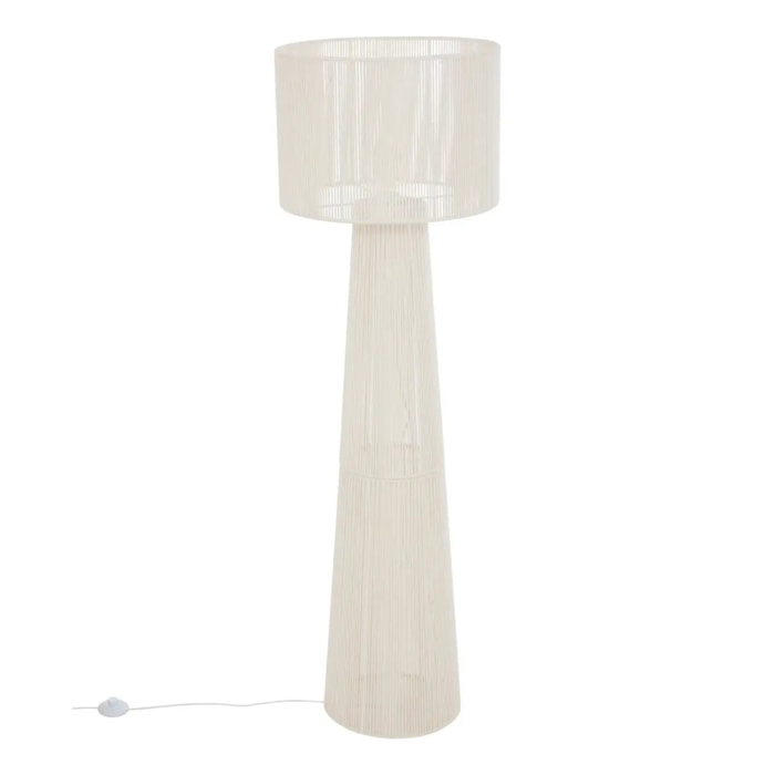 Lampadaire Adria blanc H145cm