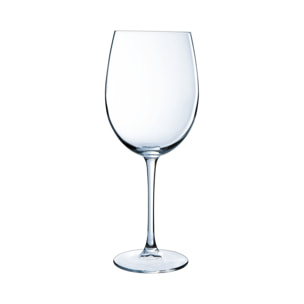 6 verres à pied 72cL Versailles - Luminarc - Verre ultra transparent