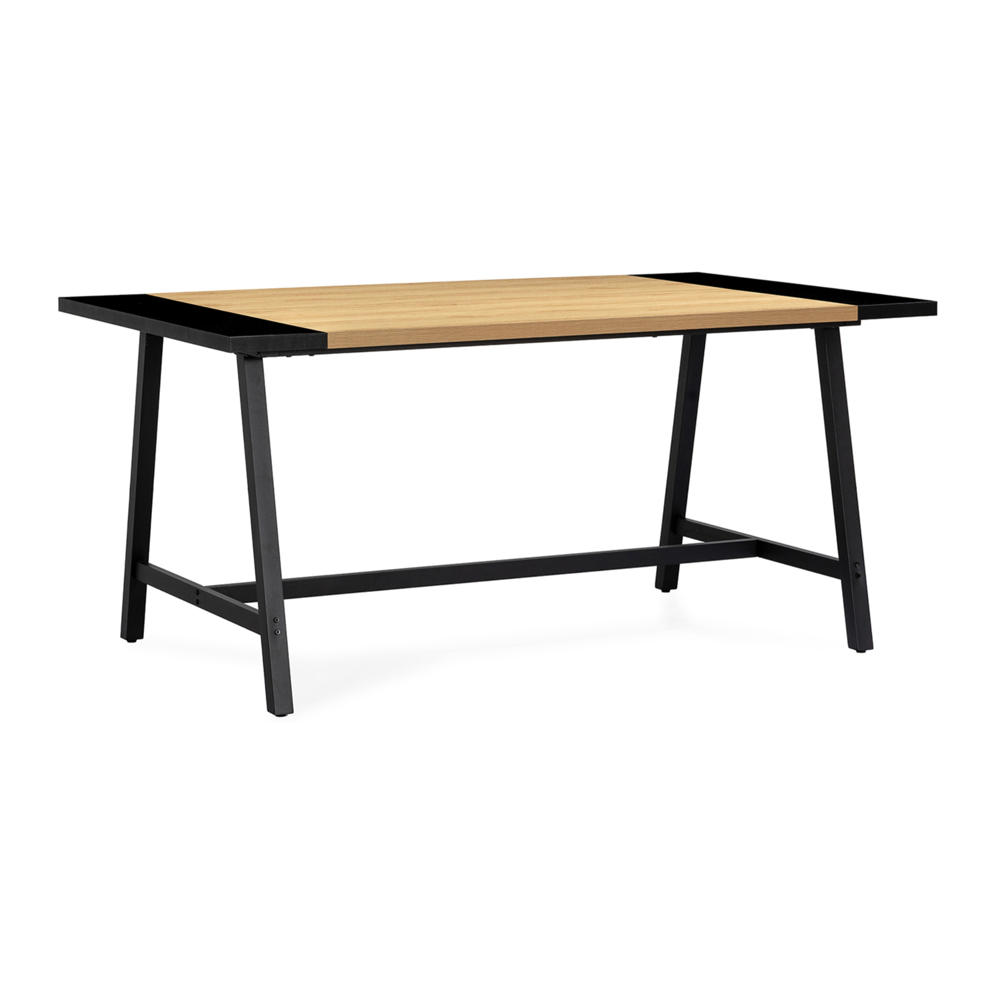 Mesa de comedor Caracas efecto Roble, 160 cm