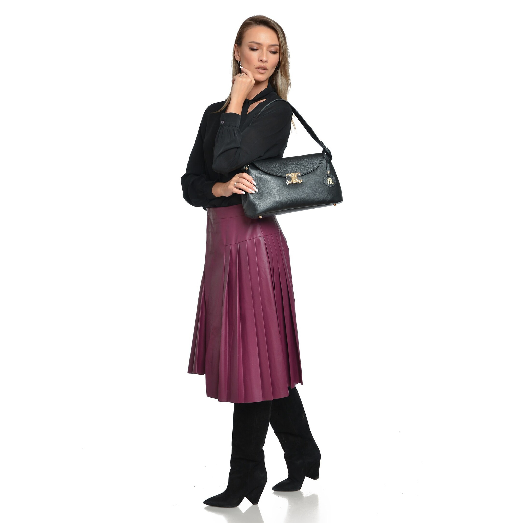 Borsa a mano Anna Luchini Nero