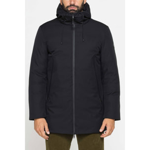 GIUBBINO LUNGO IMBOTTITO CON CAPPUCCIO