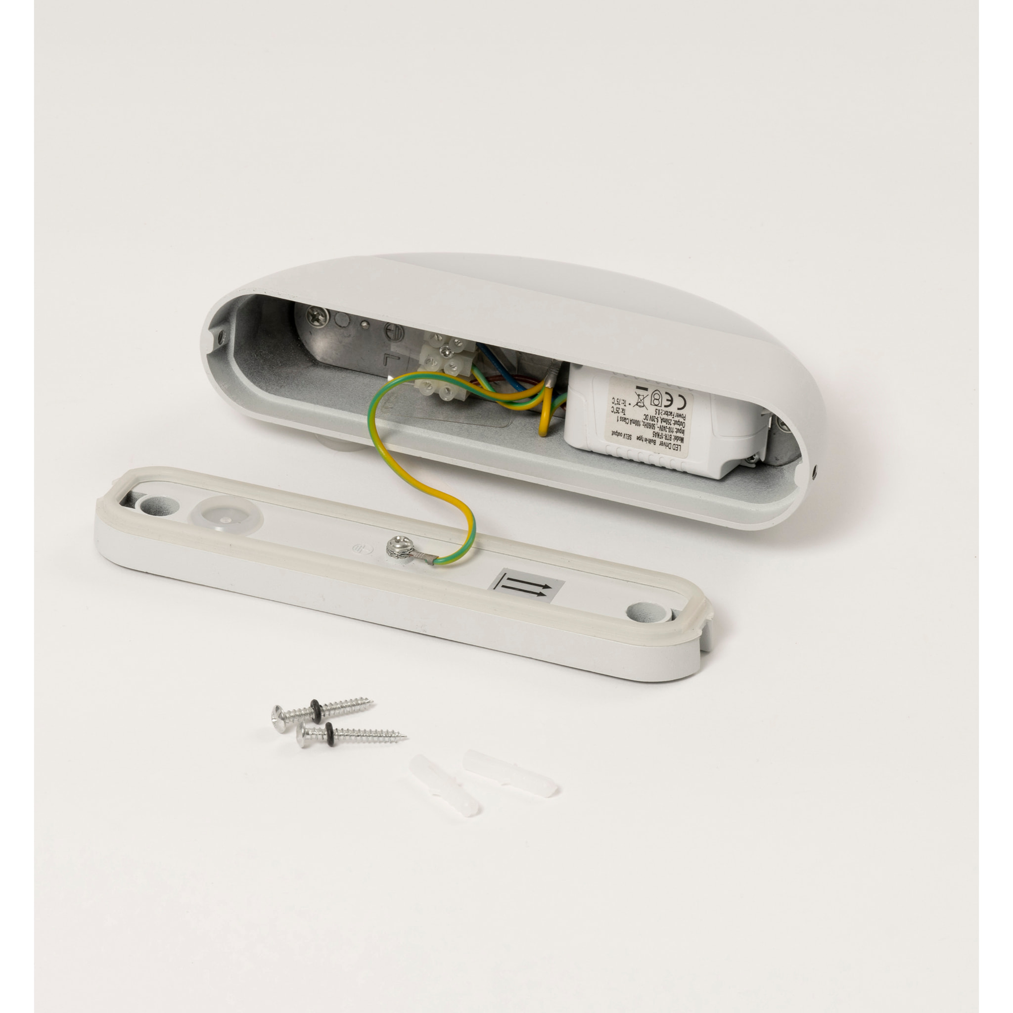 Forlight Aplique Ip44 Noa Led 5W 3000K Gris 398Lm