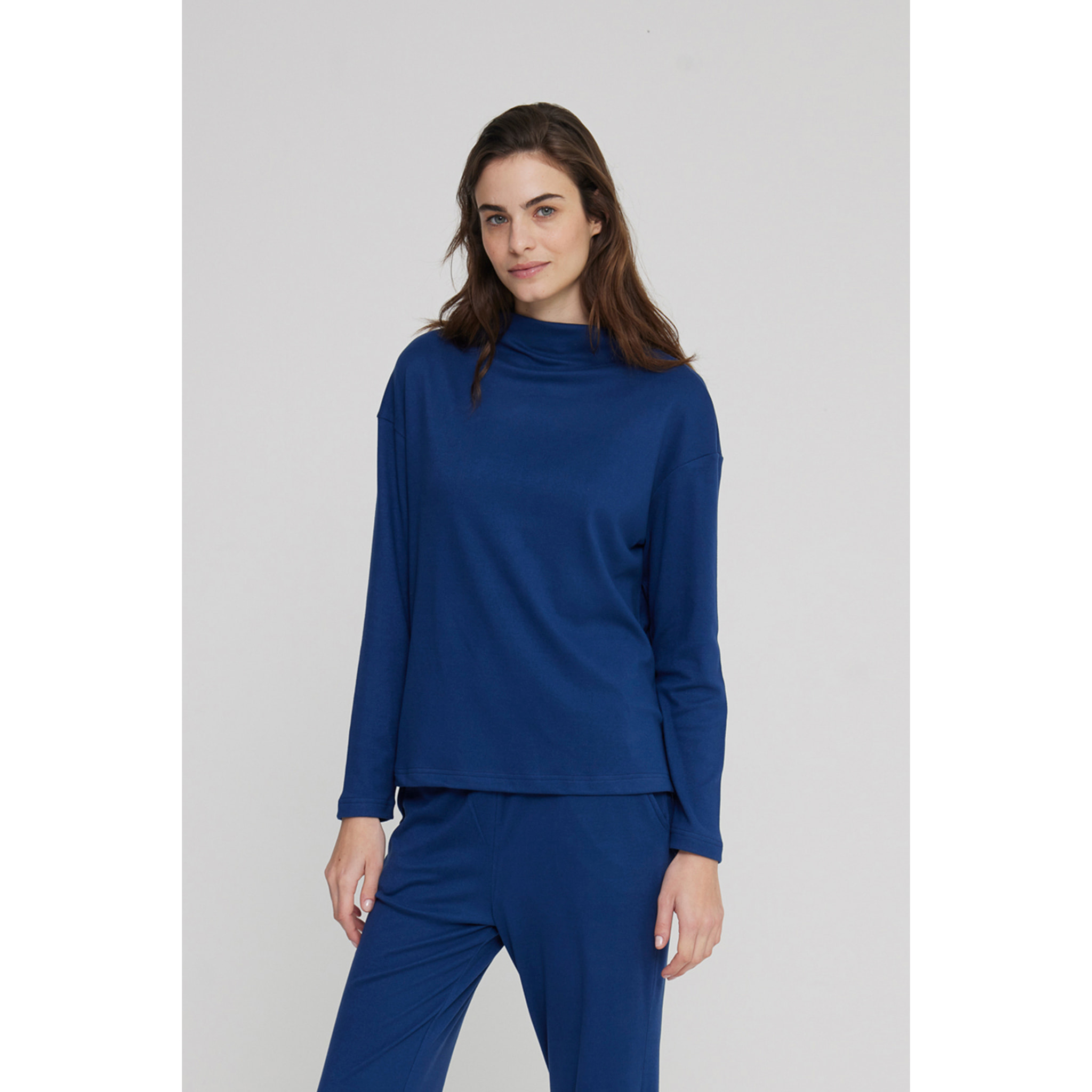 Completo donna florencia in pile con collo alto Noidinotte